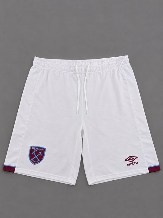 Umbro West Ham United Football Shorts White XXL