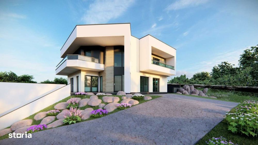 Casa premium cu vedere panoramica, 245 mp utili, teren 800 mp | Feleac