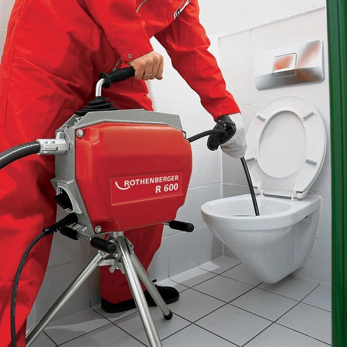 Прочистка канализации.