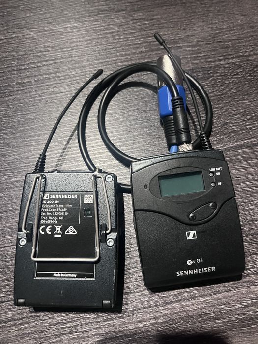 Sennheiser G4 lavaliere instrument vioara clarinet saxofon