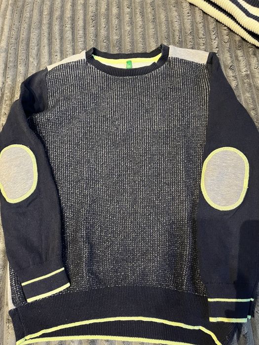 Лот 2 панталона Okaidi, пуловери Beneton и H&M