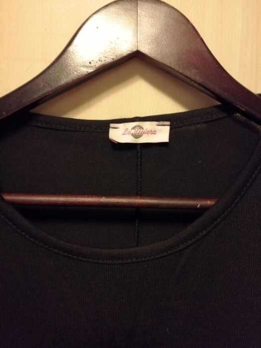 Bluza/rochie oversize neagra