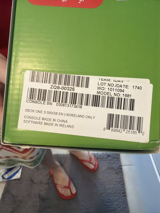 Xbox One S 500GB Model 1681