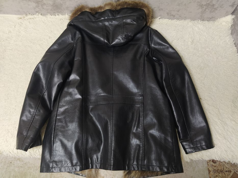 Куртка кожаная мужская