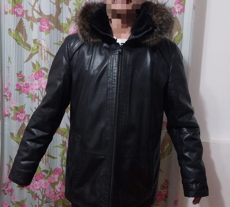 Продам куртку кожаную