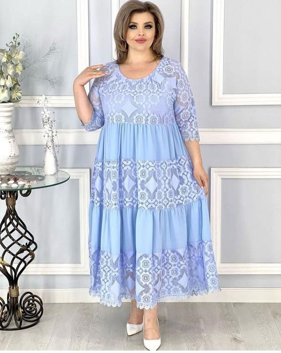 Платье  гипюр 50 размер