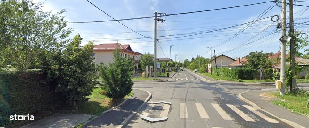 Vanzare teren 1500mp, 3 min de metrou, deschidere 30m, Otopeni Ferme