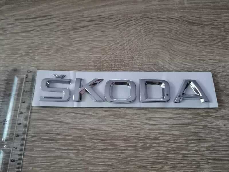 Skoda Шкода лого надпис