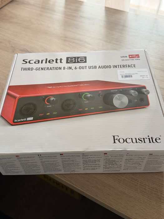 Focusrite Scarlett 8i6 3rd gen