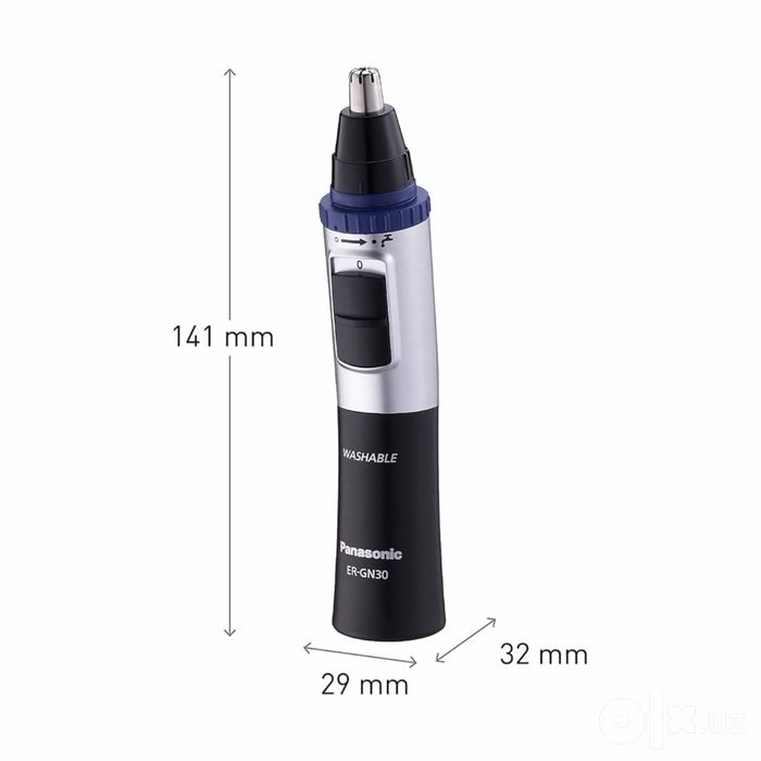 Триммер для Носа и Ушей Panasonic ER-GN30-K 1 Год Гарантия