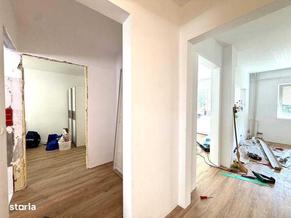 Apartament spatios si renovat, 3 camere, 70 mp utili, parter - Zona Ar