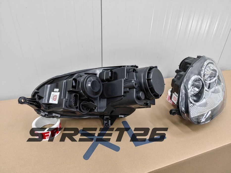 Faruri VW Golf 5 V MK5 (2003-2007) Jetta (2005-2011) R32 Design Crom
