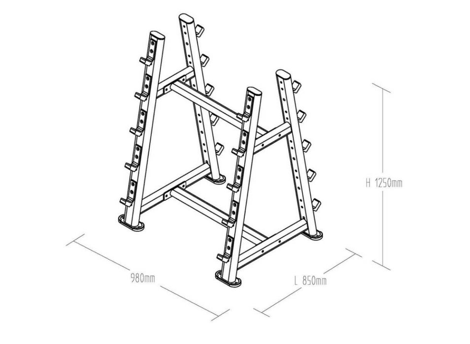 Стойка для штанг Екатеринбург купить MR-201 007