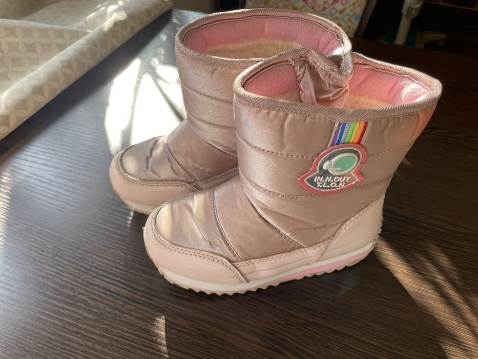 Сапоги зимние на девочку размер 29