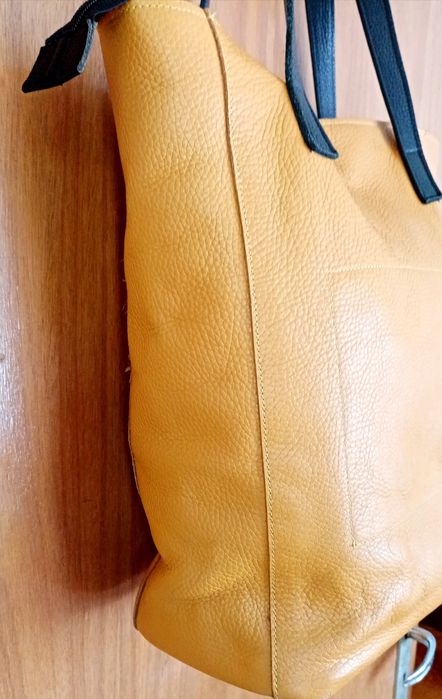 Чанта shopper естествена кожа