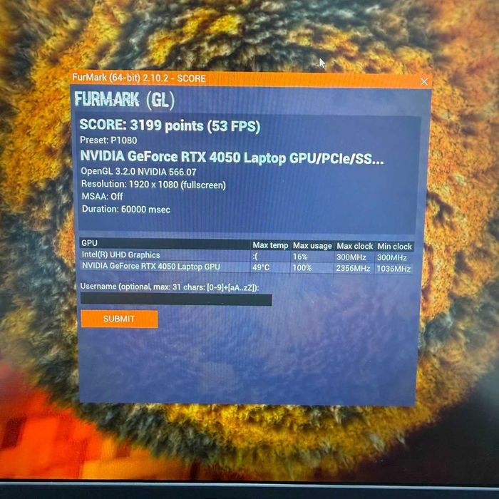 Asus Tuf F15 FX507 I7-13620H RTX 4050 NOU Zeus Amanet Vitan 7700