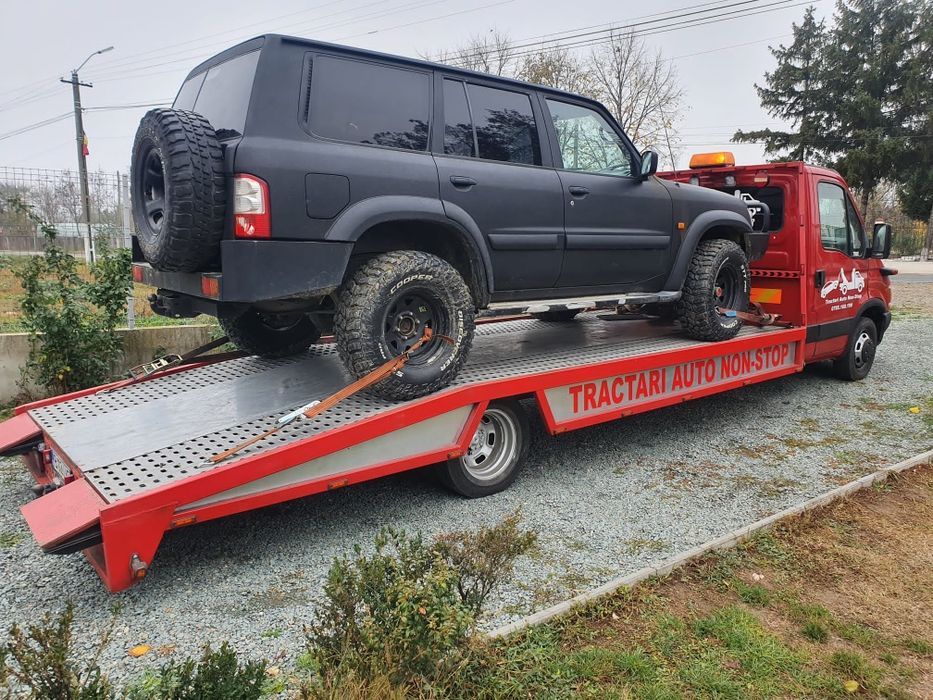 Tractări auto NON-STOP București Ilfov | Platformă | ORIUNDE ÎN ȚARĂ