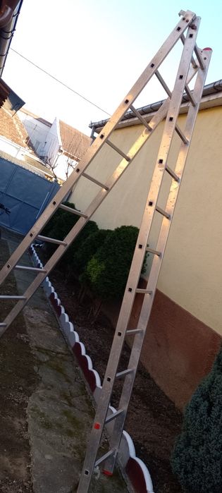 Dupla aluminum kerti létre