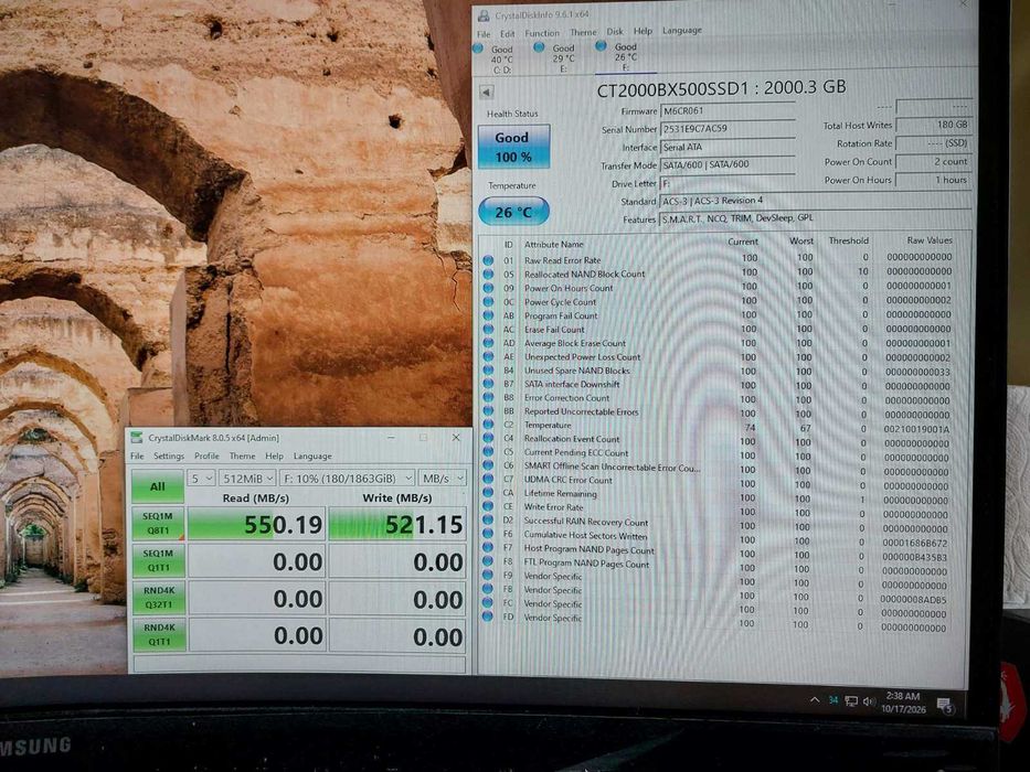 2TB SSD - Silicon Power A55, Fanxiang S101, Crucial BX500