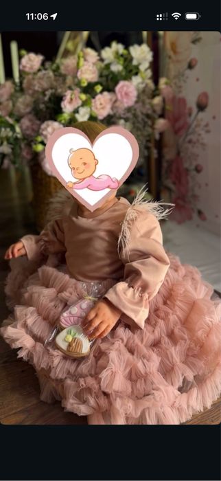 Сет официални роклички 6-9месеца
