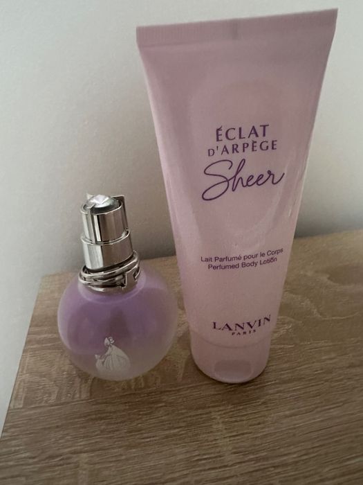 комплект lanvin парфюм и лосион