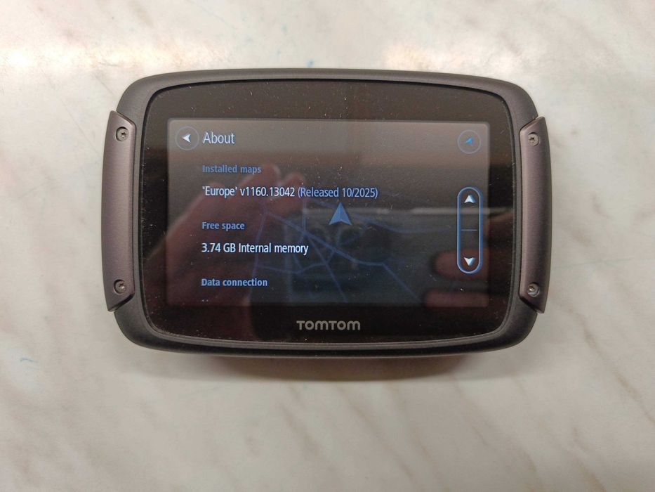 GPS Moto Tomtom Rider 500 Europe 2025 wifi harti pe viata