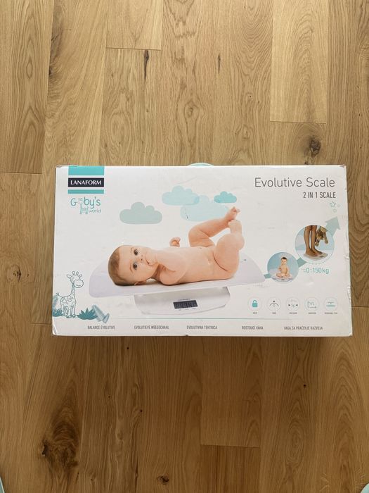 Кантар За Бебе Електранна Везна Бебешка Бяла