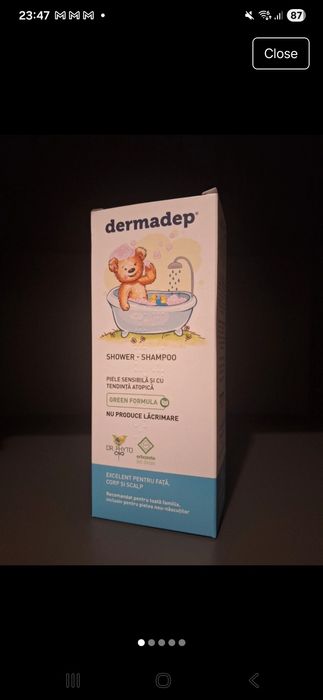 Dermadep șampon sigilat