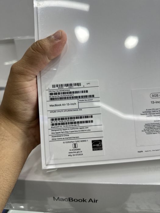 macbook air m1 8 256  новий  skidkada yetkazib berish xizmat mavjud
