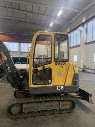 Parbriz Luneta Geam lateral miniexcavator Volvo EC35 EC45