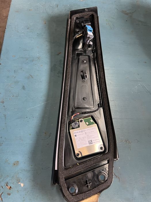 Camera, trim, ornament lateral tesla model 3