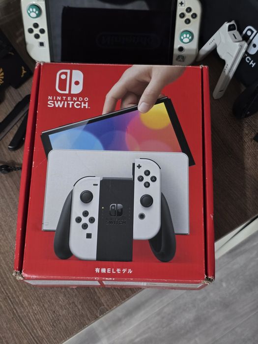 Nintendo Switch OLED White 512GB (Прошитый)