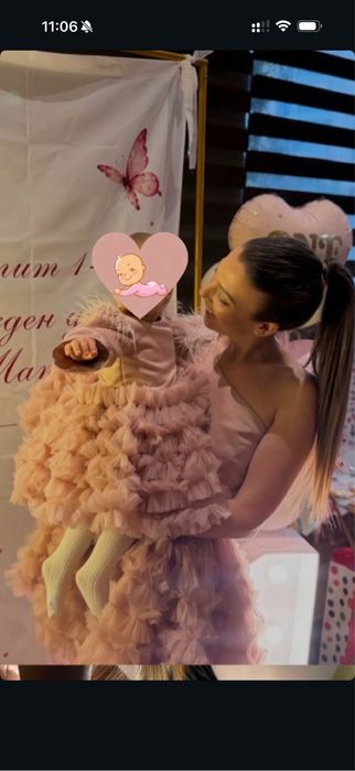 Сет официални роклички 6-9месеца