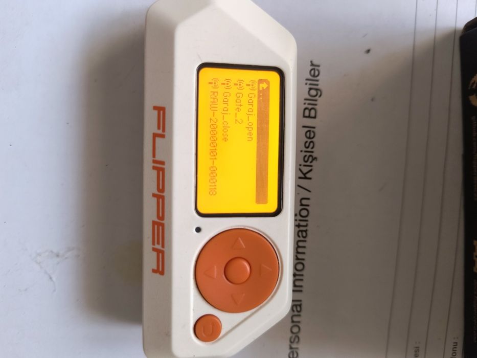 Flipper zero, cu baza date infrarosu