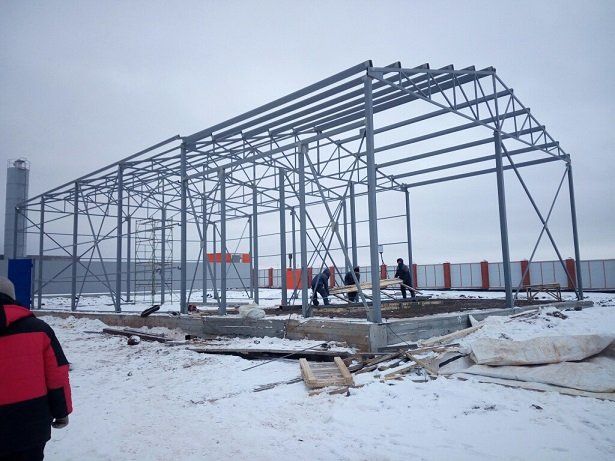 Строительство ангаров под ключ