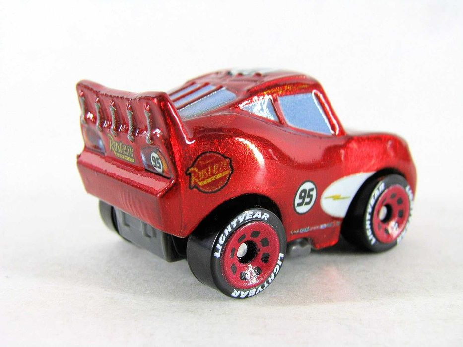 Метални колички 3бр Disney Cars Мини колички Mattel Маккуийн