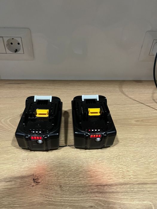 Set acumulatori Makita 18V ORIGINALI NOI 3Ah+6Ah sau 5Ah+6Ah