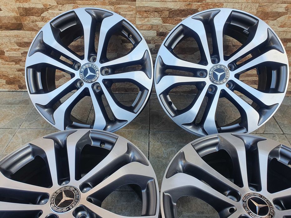 Jante Originale Mercedes  - 5x112 R17 - foarte frumoase