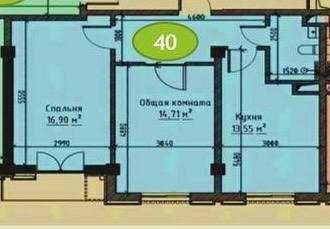 Джами .  1-2-3 комнатные  в элитной новостройке. Кадастр. Ипотека 18%.