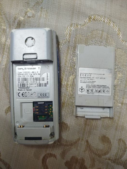 Телефон ретро Sony Ericsson T100 Ишледи