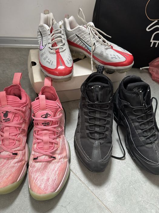 Лот от оригинални обувки на Nike – Номер 44 (VaporMax, Air Max, Miami Heat)