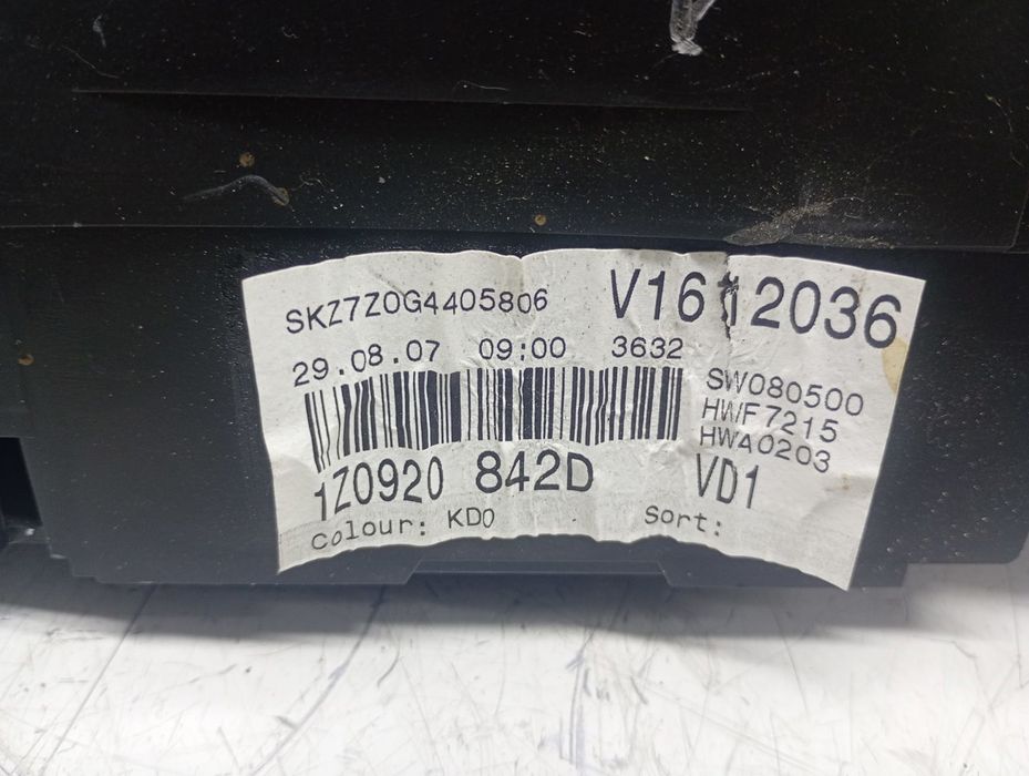 Ceasuri de bord 1Z0920842D Skoda Octavia 2 (2004 - 2008)