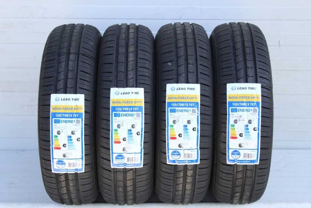 Anvelope vara noi 155/70R13 75T, LEAO, DOT 2026