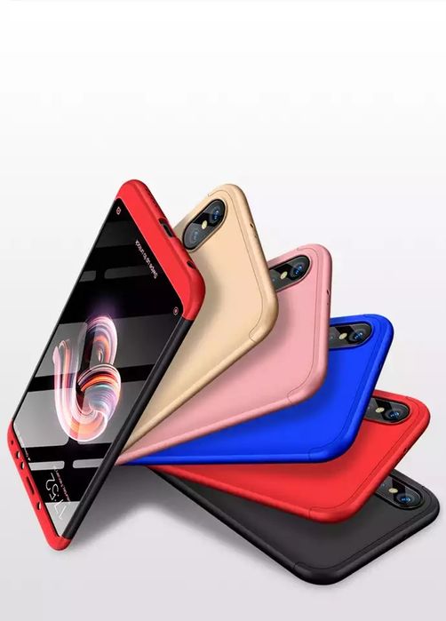 Кейс 360° градуса мат за Samsung Galaxy A50 A10 A40 A70 А40 А70 A50 A7