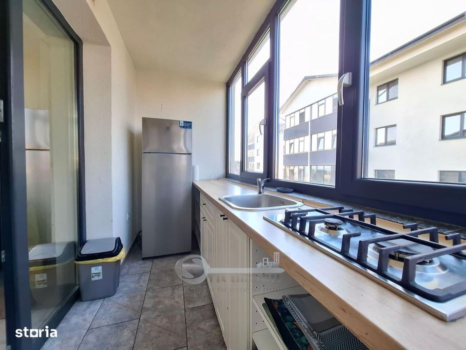Apartament de inchiriat Valea Lupului, 2 camere, bloc 2022, parcare in