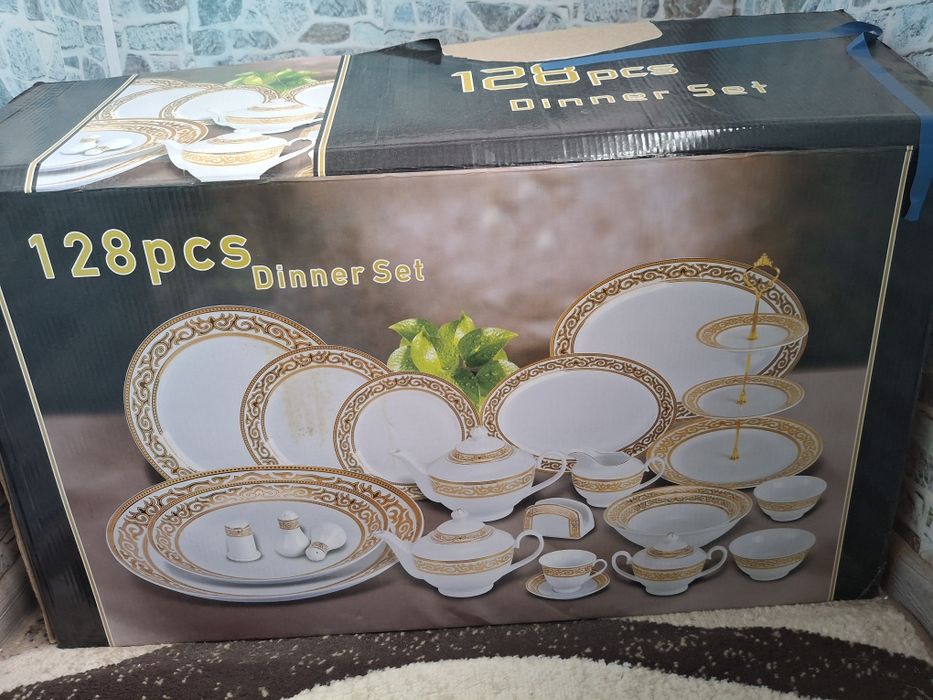 Набор посуды  128предметов