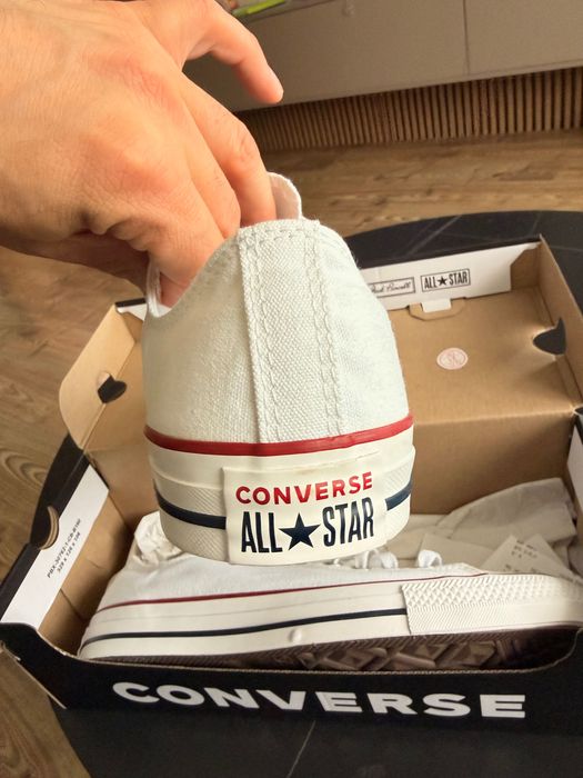 Converse бял 42.5 кецове