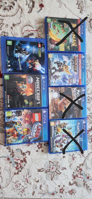 Ps4 диски на обмен  у меня вот 7 дисков обмен