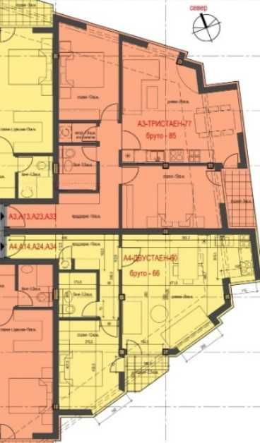 Продава се Тристаен апартамент в София, Център - 76 кв.м за 1423 €/кв.м - Снимка #15