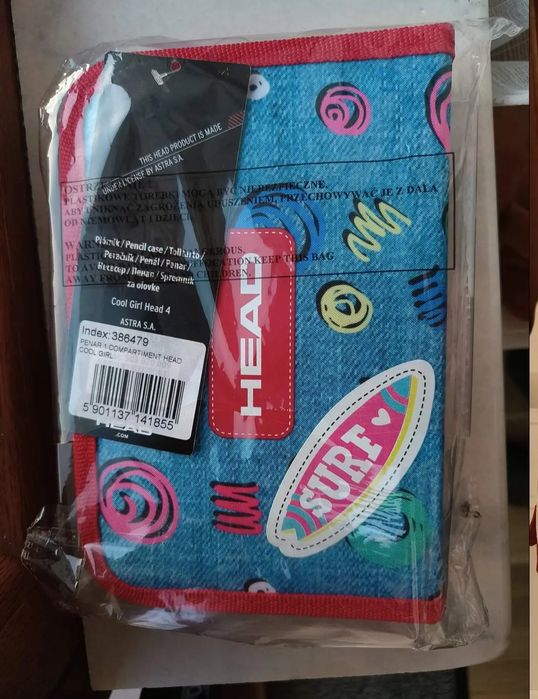 Ghiozdan NOU HEAD + Penar